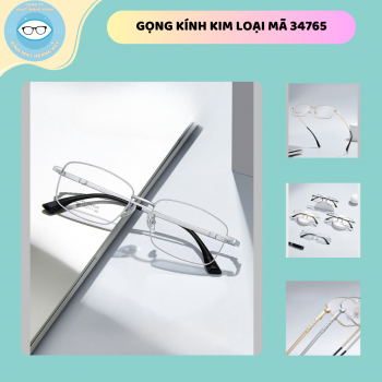 Gọng kim loại mã 34765